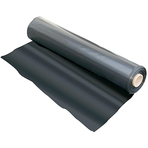 [PS250G-3MX100M/BLK] 3m Wide Medium Duty Polythene Sheeting Roll 100m length